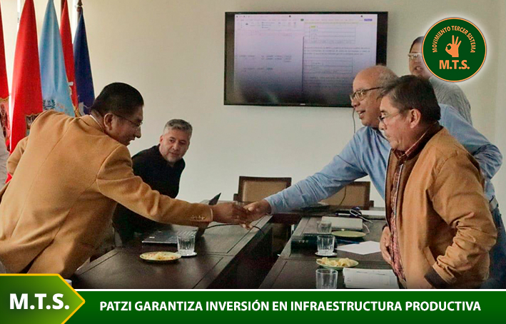 Patzi garantiza inversión en infraestructura productiva con Empresas Bolivianas