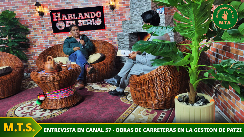 Entrevista en Canal 57: En cualquier provincia dicen: este asfaltado lo hizo Félix