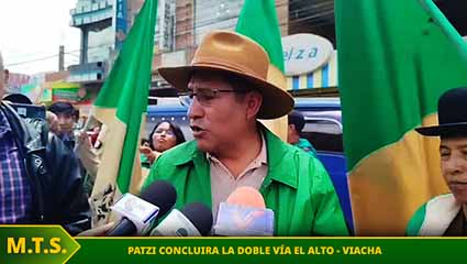 Doble vía El Alto – Viacha, 2026