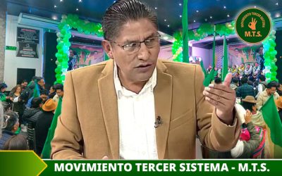 Dr. Patzi: “Ganaré en primera vuelta”