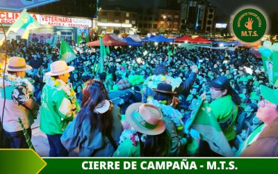 La Paz necesita protección y con Félix Patzi siéntanse seguros