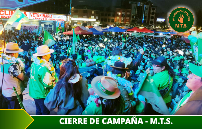 La Paz necesita protección y con Félix Patzi siéntanse seguros